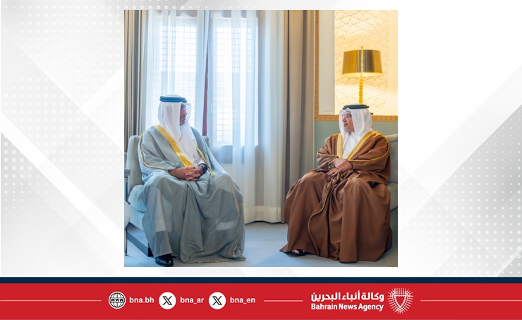 HRH the Crown Prince and Prime Minister meets with the Chairman ...