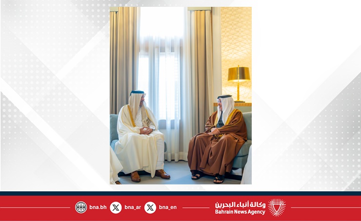 سمو ولي العهد رئيس مجلس الوزراء يستقبل سفير دولة قطر لدى مملكة البحرين بمناسبة تعيينه سفيرًا لبلاده لدى المملكة