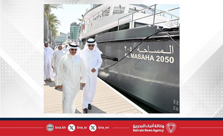 نيابةً عن سمو ولي العهد رئيس مجلس الوزراء.. وزير الداخلية يدشن سفينة الأبحاث المتقدمة "المساحة 2050"