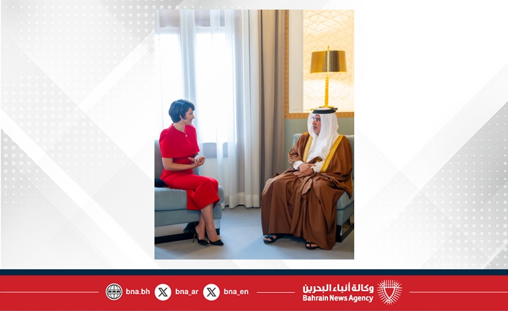HRH the Crown Prince and Prime Minister meets with the Secretary General for the Council for International Dispute Resolution of the Kingdom of Bahrain: 09 December 2025