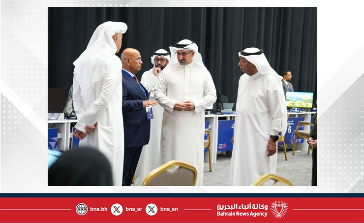 وزير الصناعة والتجارة يطّلع على سير انتخابات غرفة تجارة وصناعة البحرين للدورة الحادية والثلاثين
