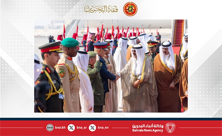 سمو أمير دولة الكويت يصل إلى مملكة البحرين للمشاركة في أعمال الدورة السادسة والأربعين للمجلس الأعلى لمجلس التعاون لدول الخليج العربية