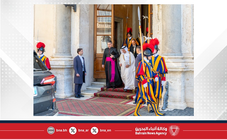 لدى لقاء سموه البابا ليو الرابع عشر.. سمو ولي العهد رئيس مجلس الوزراء: مملكة البحرين بقيادة جلالة الملك المعظم تحرص على مواصلة تعزيز علاقات الصداقة والتعاون مع دولة حاضرة الفاتيكان