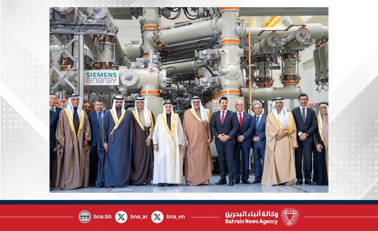 احتفاء بعام عيسى الكبير.. ونيابة عن سمو ولي العهد رئيس مجلس الوزراء.. الشيخ خالد بن عبد الله يفتتح بالجسرة أكبر محطة نقل كهرباء في تاريخ تطوير الشبكة الوطنية