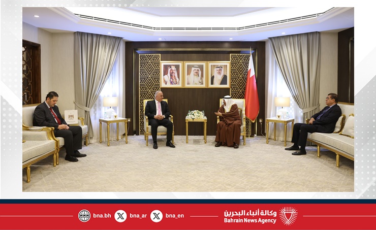 خلال استقباله سفير دولة فلسطين لدى المملكة.. رئيس مجلس الشورى: مواقف ثابتة لمملكة البحرين في دعم القضية الفلسطينية ومساندة الجهود الدولية لحماية وصون حقوق الشعب الفلسطيني