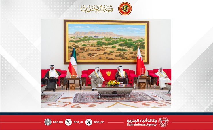 سمو أمير دولة الكويت يصل إلى مملكة البحرين للمشاركة في أعمال الدورة السادسة والأربعين للمجلس الأعلى لمجلس التعاون لدول الخليج العربية