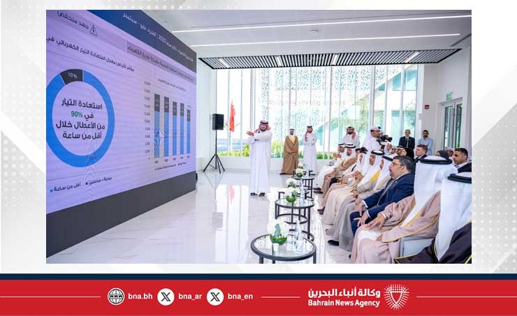 زار مركز التحكم التابع لهيئة الكهرباء والماء واطلع على أدائها الإيجابي خلال الصيف.. نائب رئيس مجلس الوزراء: مواصلة تقديم خدمتي الكهرباء والماء بكفاءة واعتمادية عالية بفضل تكامل الجهود والتوظيف الأمثل للموارد زار مركز التحكم التابع لهيئة الكهرباء والماء واطلع على أدائها الإيجابي خلال الصيف.. نائب رئيس مجلس الوزراء: مواصلة تقديم خدمتي الكهرباء والماء بكفاءة واعتمادية عالية بفضل تكامل الجهود والتوظيف الأمثل للموارد