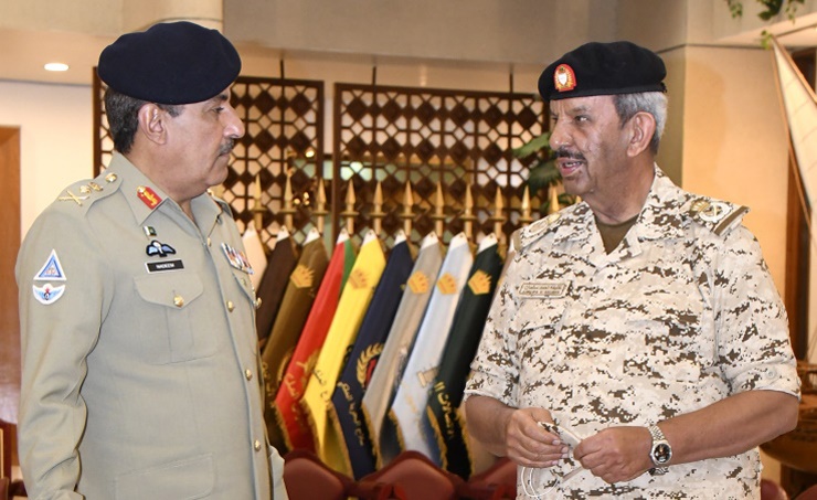 Fc Pakistan Command Commander-in-Chief receives Chairman of Joint Chiefs of Staff Committee ...