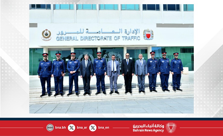 مدير عام المرور يبحث مجالات التعاون وتبادل الخبرات المرورية مع مدير المرور العام بجمهورية العراق