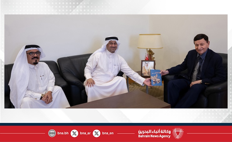 مستشار جلالة الملك للشؤون الاقتصادية يستقبل رئيس مجلس إدارة جمعية المؤسسات الصغيرة والمتوسطة البحرينية