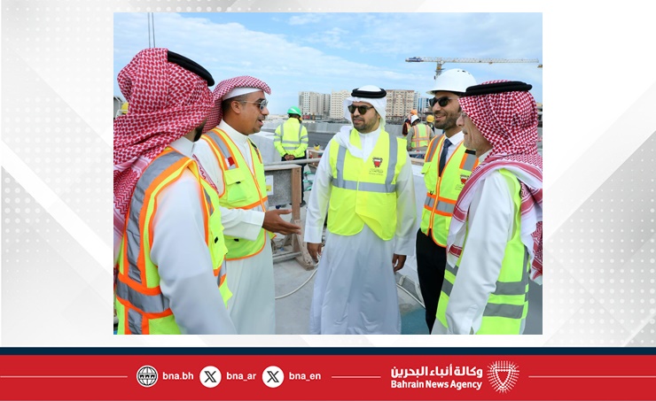 وزارة الأشغال: تسارع وتيرة إنجاز مشروع الجسر الرابط بين جسر الشيخ عيسى بن سلمان وشارع 105 في البسيتين