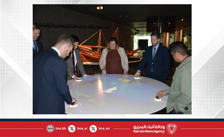 صرح الميثاق الوطني يستقبل وفدا من المساعدين البرلمانيين البريطانيين