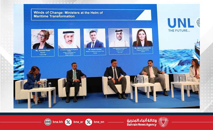 وزير المواصلات والاتصالات يشارك في أعمال النسخة التاسعة عشرة من مؤتمر قبرص العالمي للملاحة
