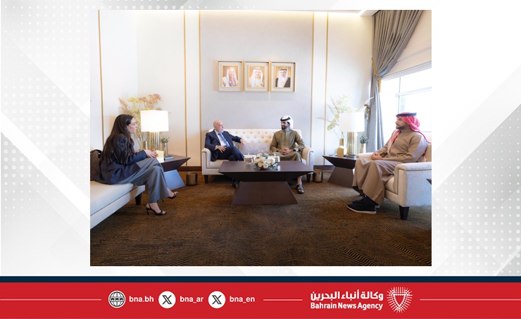 سمو الشيخ ناصر بن حمد آل خليفة يستقبل رئيس الدوري الإسباني لاليغا ويؤكد أهمية الشراكات الرياضية الدولية