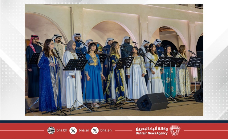 كورال البحرين يقدم حفله الأول ضمن فعاليات مهرجان أعياد البحرين بالقرية التراثية
