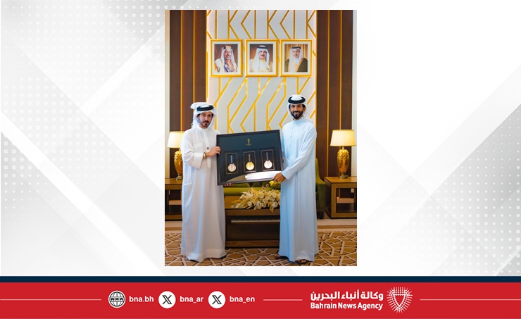 استقبل سمو الشيخ خالد بن حمد آل خليفة واللجنتين العليا المنظمة والتنفيذية لدورة الألعاب الآسيوية للشباب..سمو الشيخ ناصر بن حمد آل خليفة: نجاح البحرين في الألعاب الآسيوية للشباب يعكس قوة العمل الوطني وتطور المنظومة الرياضية