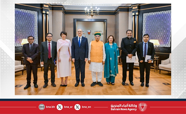 وزير الشؤون القانونية يستقبل وزير العدل و الشؤون القانونية الهندي