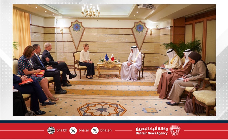 وزير الخارجية يلتقي مع الممثلة العليا للاتحاد الأوروبي للشؤون الخارجية والسياسة الأمنية – نائبة رئيس المفوضية الأوروبية