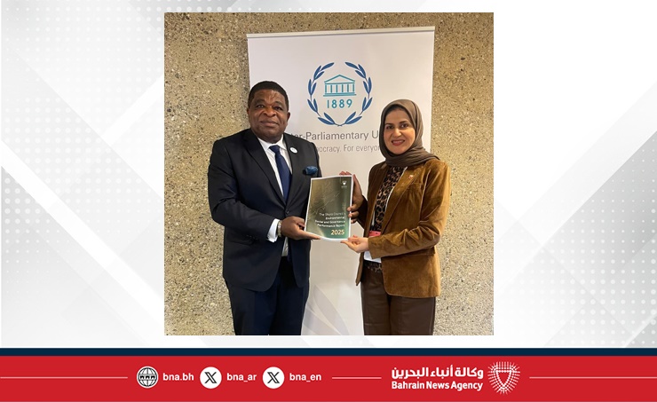 الأمين العام لمجلس الشورى تعقد جلسة مباحثات مع الأمين العام للاتحاد البرلماني الدولي حول إطلاق التقرير النوعي والنموذجي للمجلس لدعم الاستدامة في العمل التشريعي