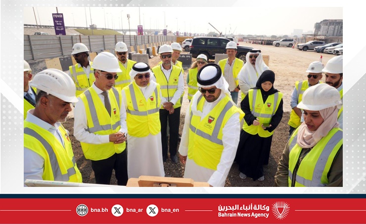 وزارة الأشغال تعلن بدء أعمال مشروع تطوير الخط الرئيسي الناقل لمياه الصرف الصحي على طول شارع الشيخ عيسى بن سلمان