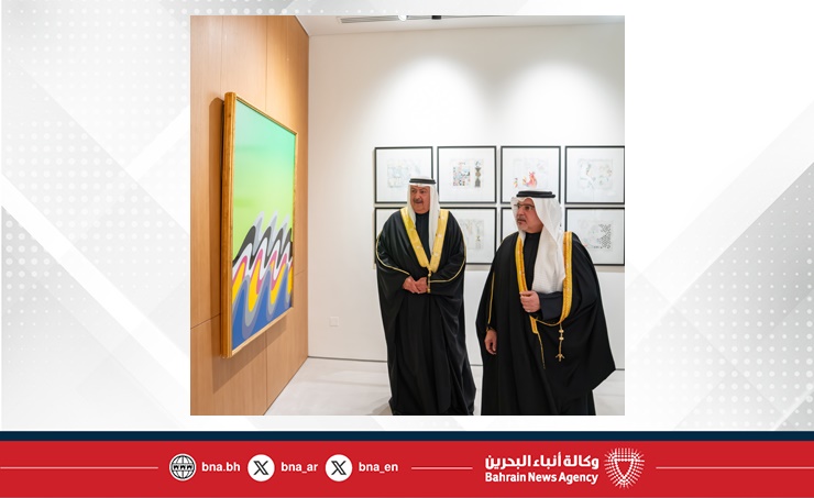 سمو ولي العهد رئيس مجلس الوزراء: الإنجازات التي تحققت في ظل المسيرة التنموية الشاملة بقيادة جلالة الملك المعظم شكلت مصدر إلهام رئيسيا للفنانين والمبدعين