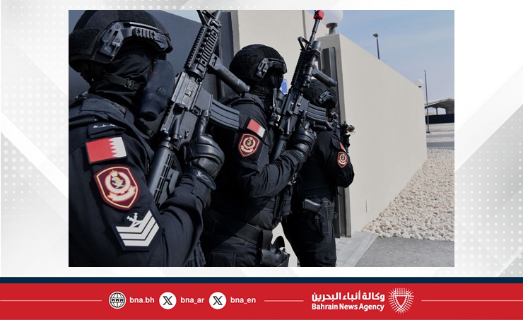 يقام حاليا في قطر.. قوات شرطة البحرين المشاركة في تمرين أمن الخليج العربي 4 تواصل أعمالها في اطار التدريبات الميدانية