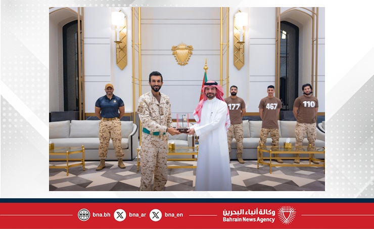 استقبل فريق عمل البرنامج والمشاركين .. ناصر بن حمد: النسخة الثانية من برنامج قدها أثبتت قوة الإرادة وروح التحدي لدى الشباب البحريني