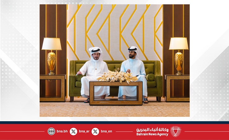 استقبل سمو الشيخ خالد بن حمد آل خليفة واللجنتين العليا المنظمة والتنفيذية لدورة الألعاب الآسيوية للشباب..سمو الشيخ ناصر بن حمد آل خليفة: نجاح البحرين في الألعاب الآسيوية للشباب يعكس قوة العمل الوطني وتطور المنظومة الرياضية