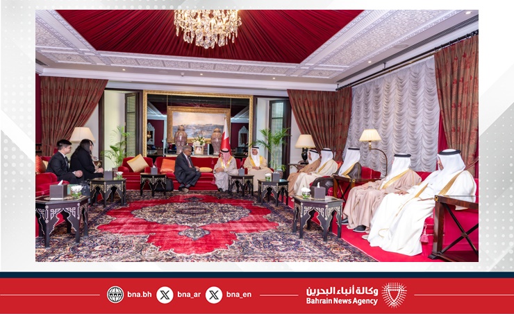 نائب رئيس المجلس الأعلى للقضاء ووزير العدل والشؤون الإسلامية والأوقاف يستقبلان عددا من رؤساء الوفود القضائية والعدلية المشاركة في منتدى الملك حمد للعدالة