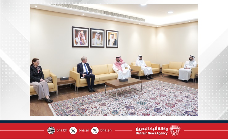 الرئيس التنفيذي لمركز دراسات يستقبل سفير مملكة بلجيكا لدى مملكة البحرين