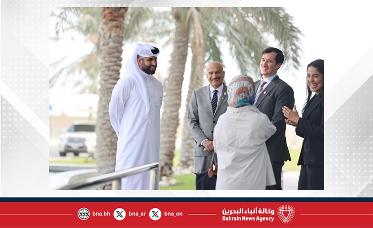 مركز ناصر العلمي والتقني يستقبل وفدا من السفارة الأمريكية في البحرين