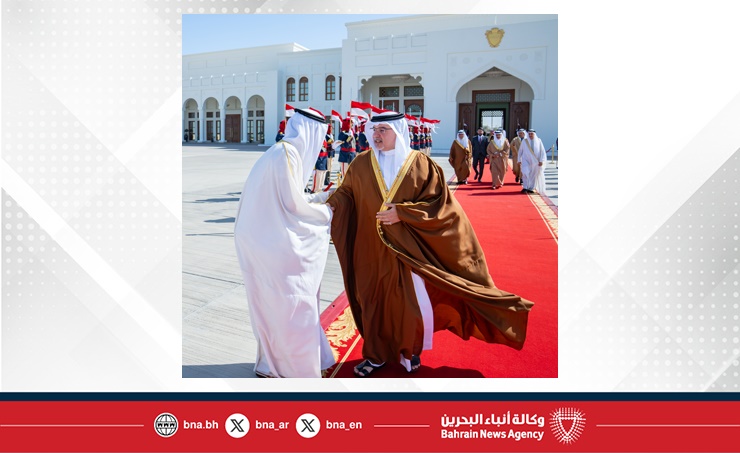 سمو ولي العهد رئيس مجلس الوزراء يغادر أرض الوطن متوجها إلى دولة قطر في زيارة أخوية