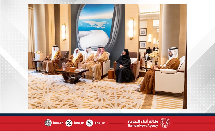لدى وصوله البحرين للمشاركة في اجتماع رؤساء المجالس الخليجية الخميس المقبل.. رئيسا مجلسي الشورى والنواب يستقبلان رئيس المجلس الوطني الاتحادي الإماراتي