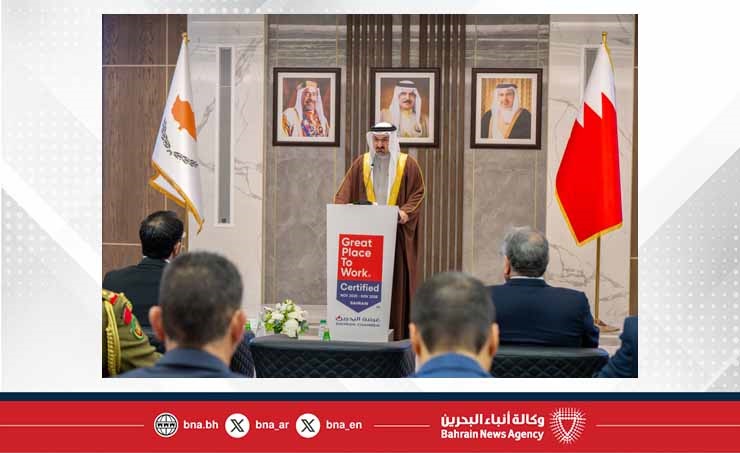 في إطار زيارته إلى مملكة البحرين.. الرئيس القبرصي يزور غرفة البحرين ويشهد توقيع اتفاقية تعاون مشترك بين غرفة البحرين وغرفة تجارة وصناعة قبرص