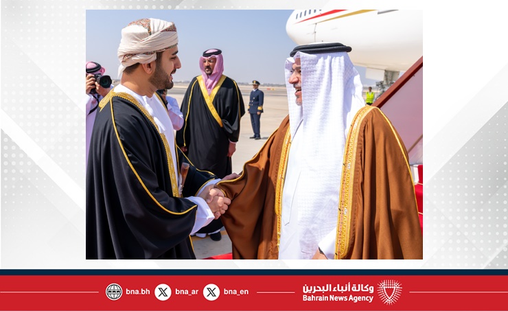 سمو ولي العهد رئيس مجلس الوزراء يصل إلى سلطنة عمان في زيارة أخوية
