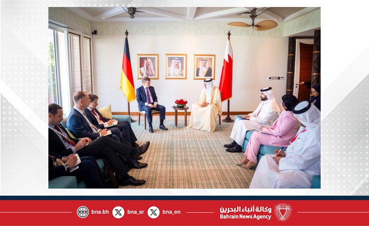 وزير الخارجية يلتقي مع وزير الخارجية في جمهورية ألمانيا الاتحادية