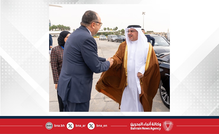 سمو ولي العهد رئيس مجلس الوزراء يغادر جمهورية مصر العربية عائدا إلى أرض الوطن بعد أن حضر نيابة عن جلالة الملك المعظم حفل افتتاح المتحف المصري الكبير