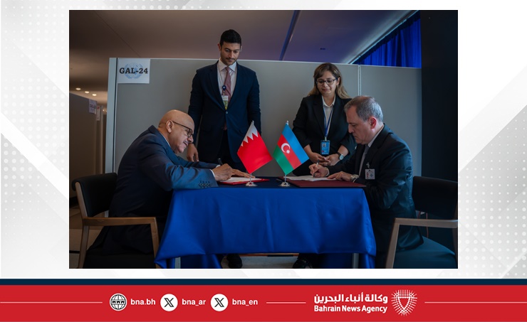 وزير الخارجية يلتقي وزير خارجية جمهورية أذربيجان