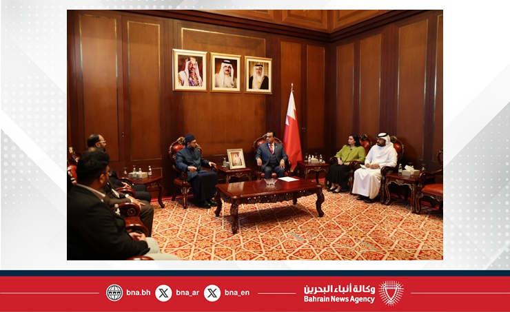 نائب رئيس مجلس أمناء مركز الملك حمد العالمي للتعايش والتسامح يستقبل رئيس المجلس الأعلى لمنظمة منهاج القرآن الدولية