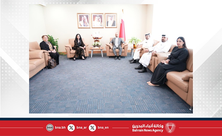 وزير التنمية الاجتماعية يستقبل ممثل منظمة الأمم المتحدة للطفولة (اليونيسف) لدى مملكة البحرين والمقيمة في الرياض