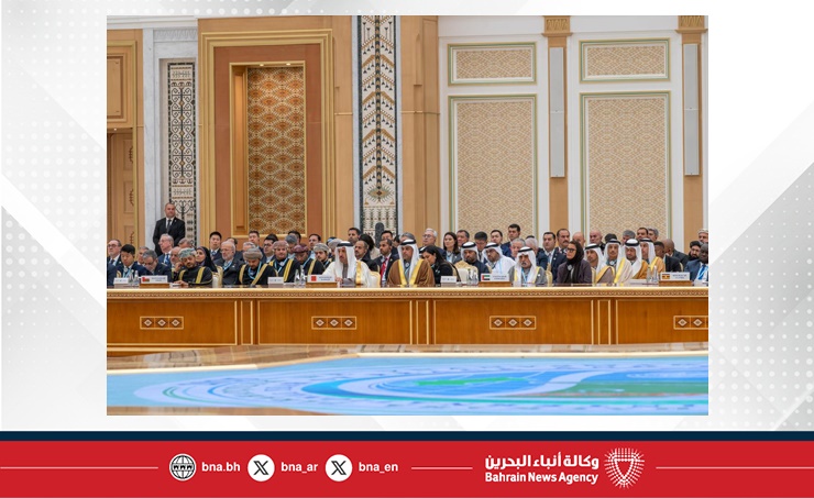 رئيس مجلس أمناء مركز الملك حمد العالمي للتعايش والتسامح يشارك في المنتدى الدولي للسلام والثقة في تركمنستان