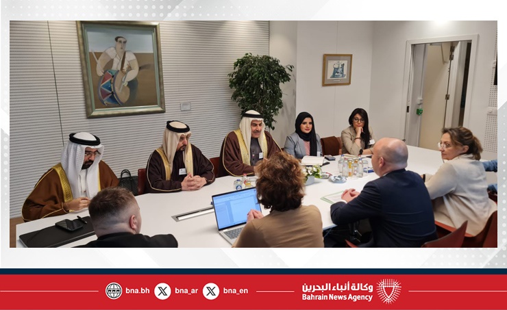 الوفد النيابي يبحث التعاون مع البرلمان الأوروبي في بروكسل