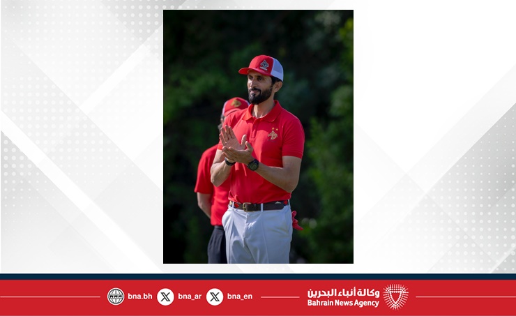 سمو الشيخ ناصر بن حمد آل خليفة يشارك في بطولة هيرو دبي ديزرت كلاسيك للجولف