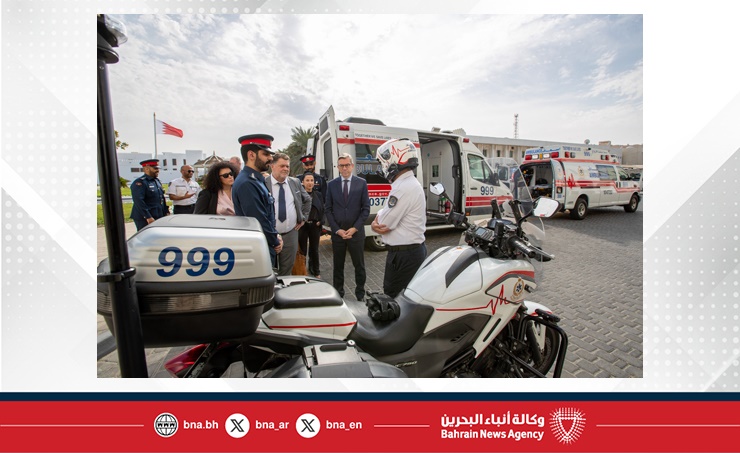 رئيس الأمن العام يبحث مع السفير الفرنسي تعزيز التعاون المشترك وتطوير خدمات الإسعاف الوطني