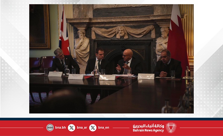وزير الخارجية يترأس وفد مملكة البحرين في الحوار الاستراتيجي الثاني بين مملكة البحرين والمملكة المتحدة
