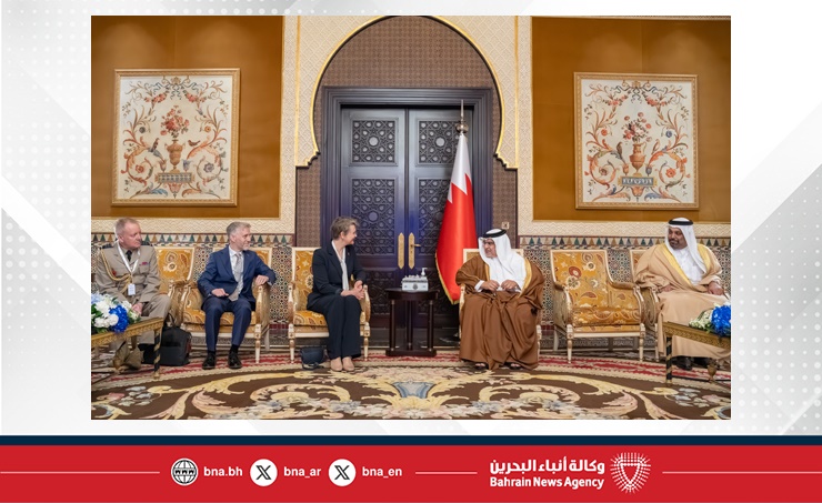 سمو ولي العهد نائب القائد الأعلى للقوات المسلحة رئيس مجلس الوزراء: العلاقات التاريخية المتينة التي تربط بين مملكة البحرين والمملكة المتحدة الصديقة تستند في تطورها إلى أسس راسخة ومتجذرة من التعاون البناء والشراكة الممتدة