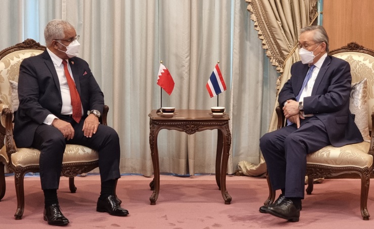 Thai Deputy Premier receives outgoing Bahraini Ambassador