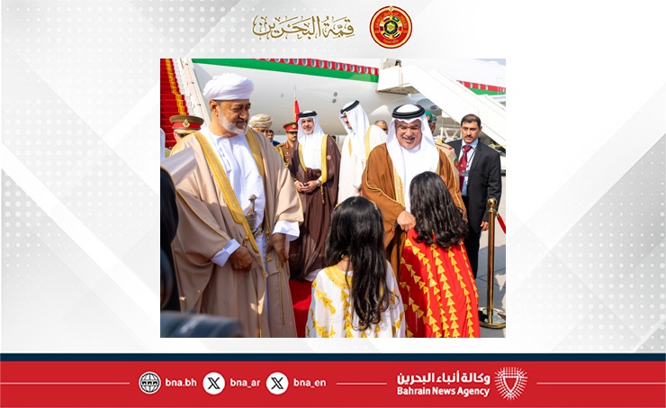 جلالة سلطان عمان يصل إلى مملكة البحرين للمشاركة في أعمال الدورة السادسة والأربعين للمجلس الأعلى لمجلس التعاون لدول الخليج العربية