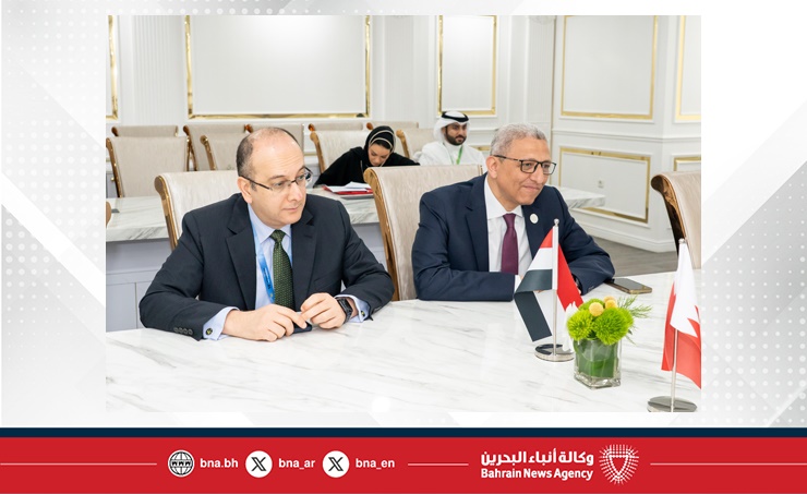 رئيس مجلس النواب يجتمع مع الوكيل الأول لمجلس النواب المصري