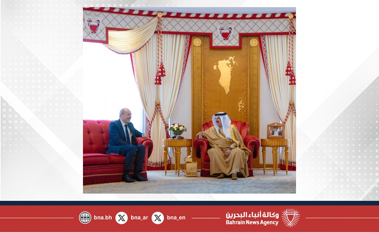 جلالة الملك المعظم يستقبل معالي نائب رئيس الوزراء ووزير الخارجية وشؤون المغتربين بالمملكة الأردنية الهاشمية